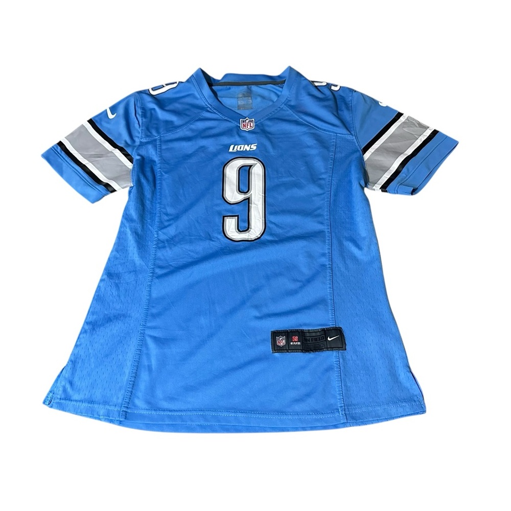 Nike Women Detroit Lions Matthew Stafford‎ Home Jersey Sz XL
